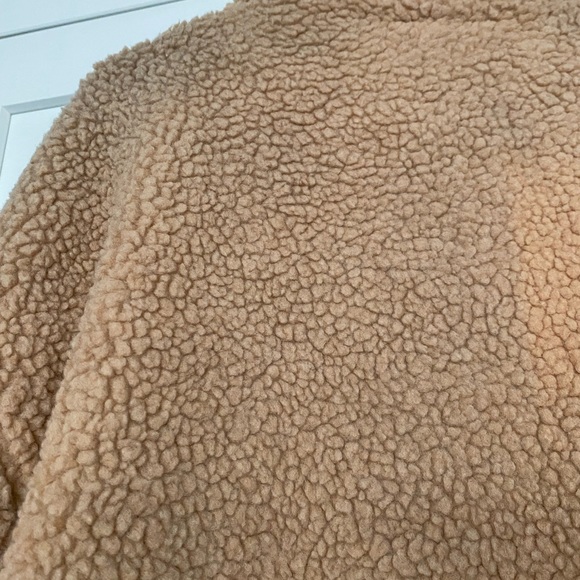 Camel Teddy Coat - Picture 4 of 6